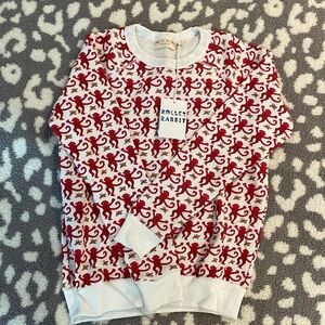 Roller Rabbit Monkey Classic Crewneck